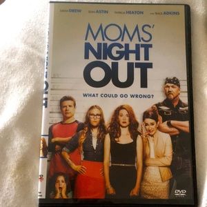 🍿 4/$20 Moms Night Out DVD Sarah Drew Sean Astin What Could Go Wrong Comedy